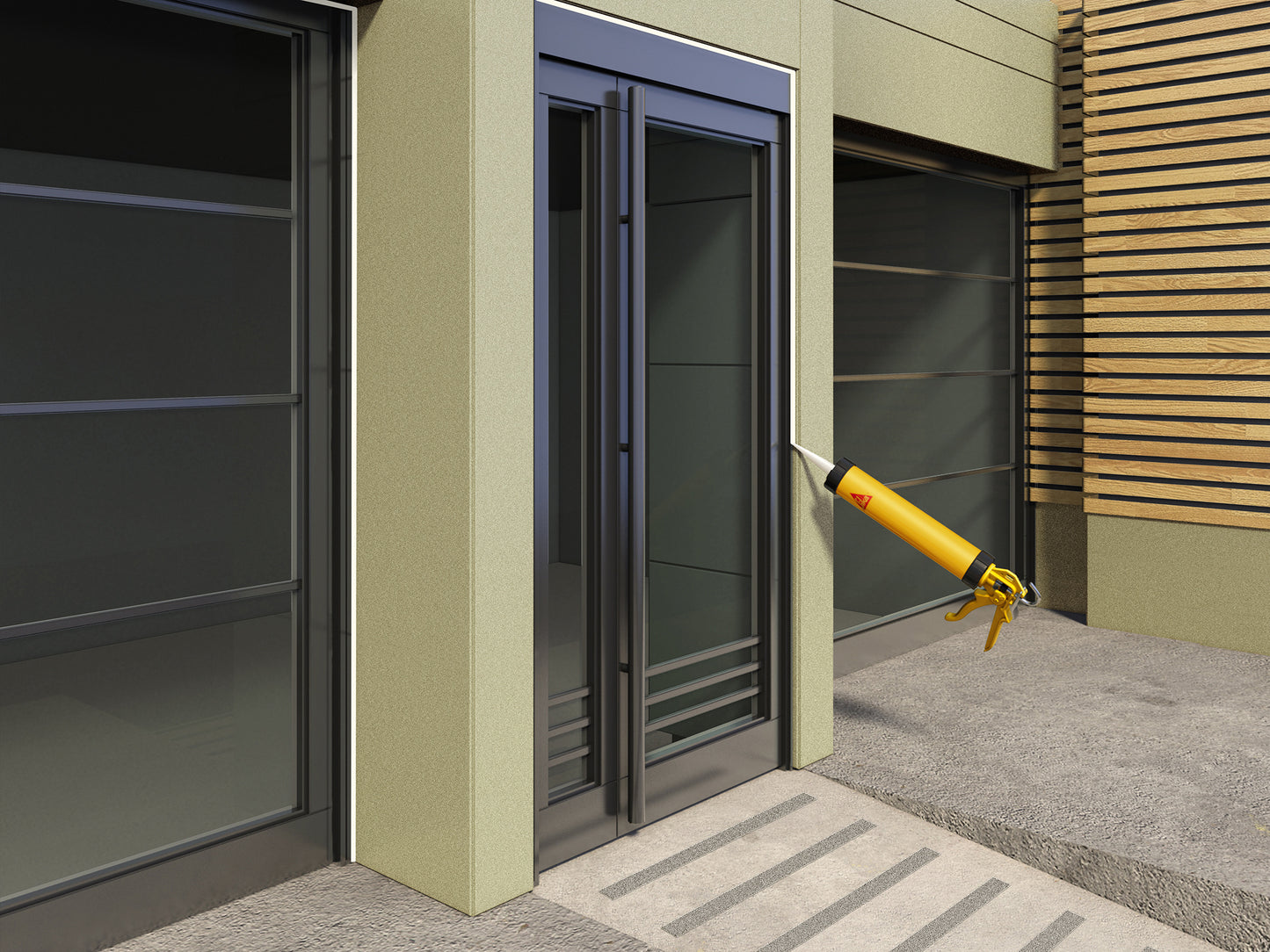 SELLADOR ELÁSTICO DE SILICÓN PARA USO GENERAL SIKASIL UNIVERSAL BLANCO 280 ML