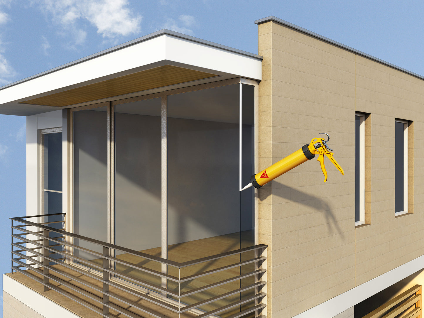 SELLADOR ELÁSTICO DE SILICÓN PARA USO GENERAL SIKASIL UNIVERSAL TRANSPARENTE 280 ML