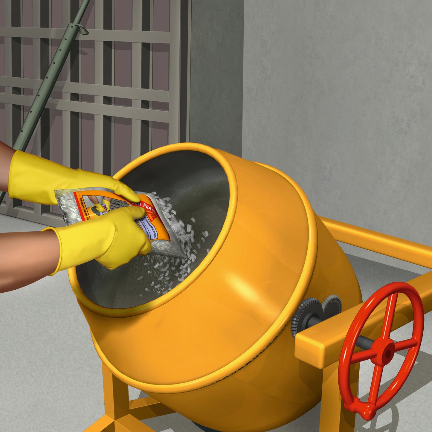 FIBRA PARA CONCRETO BIODEGRADABLE SIKA FIBER BOLSA SACO 600 GR/CONCRETO