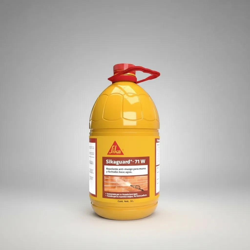REPELENTE DE AGUA Y TRATAMIENTO ANTI-MUSGO BASE AGUA SIKAGUARD - 71 W PET 5L