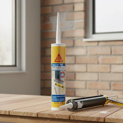 ACRYLIC SEALANT/SIKACRYL 150 WHITE CARTRIDGE 300 ML