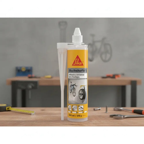 ADHESIVO UNIVERSAL PARA ANCLAJES SIKA ANCHORFIX S CARTUCHO 300 ML