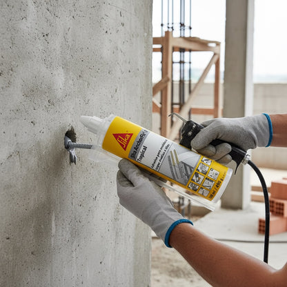 ADHESIVO PARA ANCLAJES DE CARGAS MEDIAS A ALTAS SIKA ANCHORFIX-2+TROPICAL CARTUCHO 300 ml